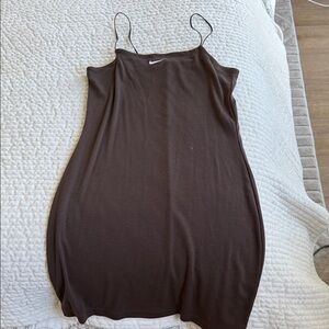 Nike Chocolate Brown Slip Dress